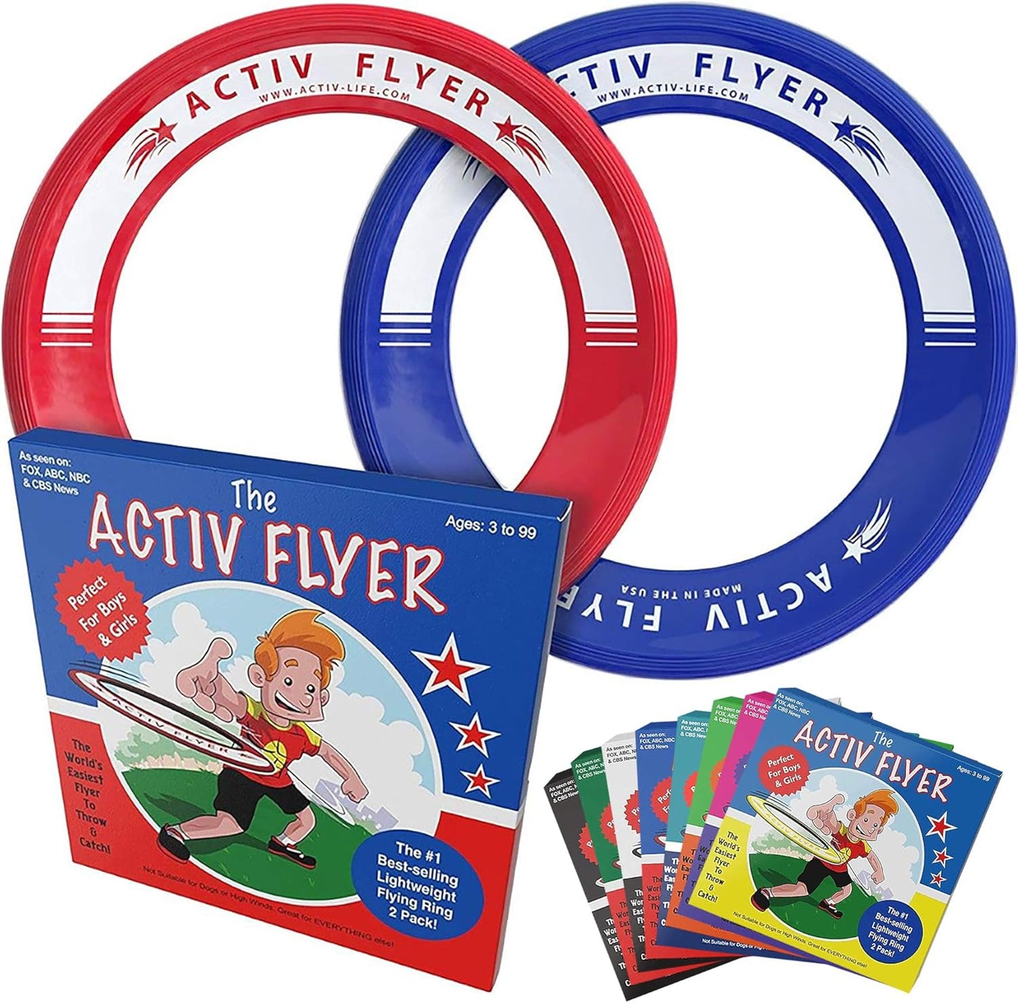 Activ Life Flying Rings: Safe, Lightweight Fun!