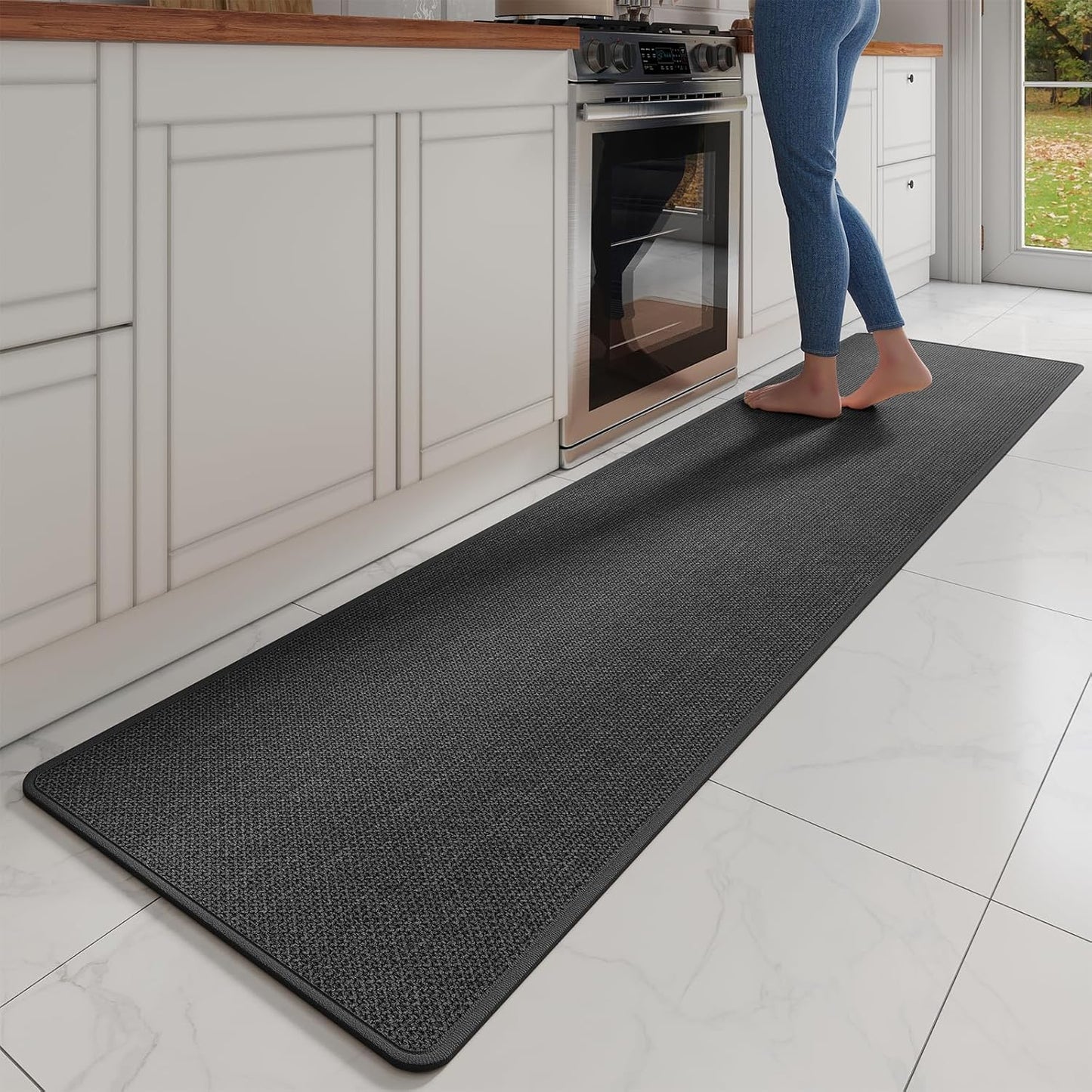 Super Absorbent Kitchen Mats for Floor, Non Slip & Washable