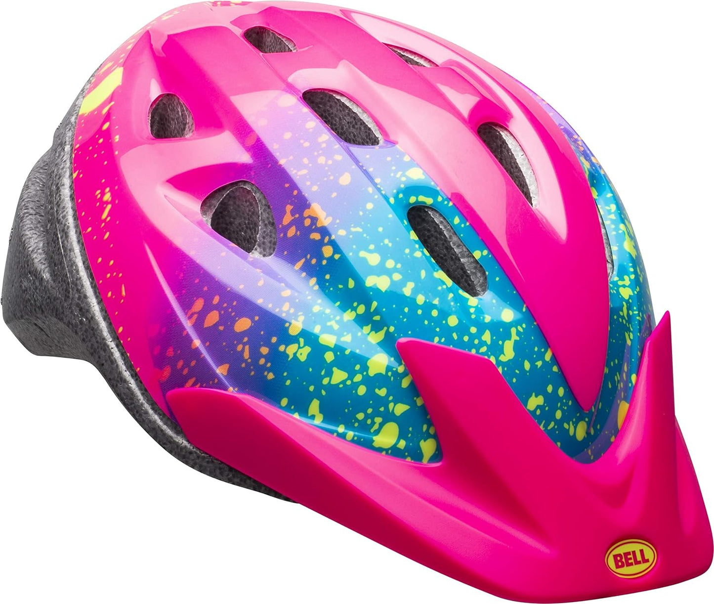 BELL Child Rally Helmet - Pink Splatter Stylish