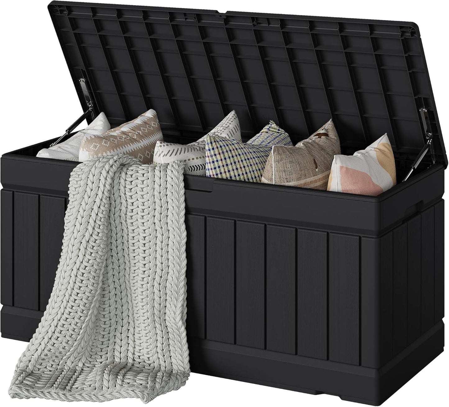 Devoko 78 Gallon Deck Box: Waterproof Outdoor Storage Solution