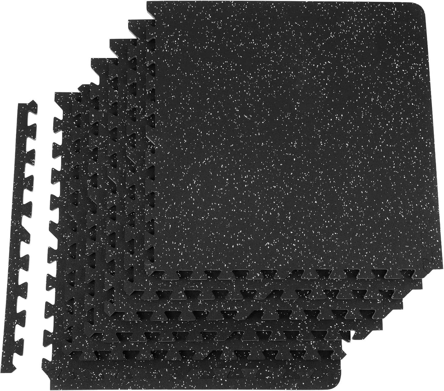 VEVOR Gym Floor Mats - Durable Interlocking Puzzle Design