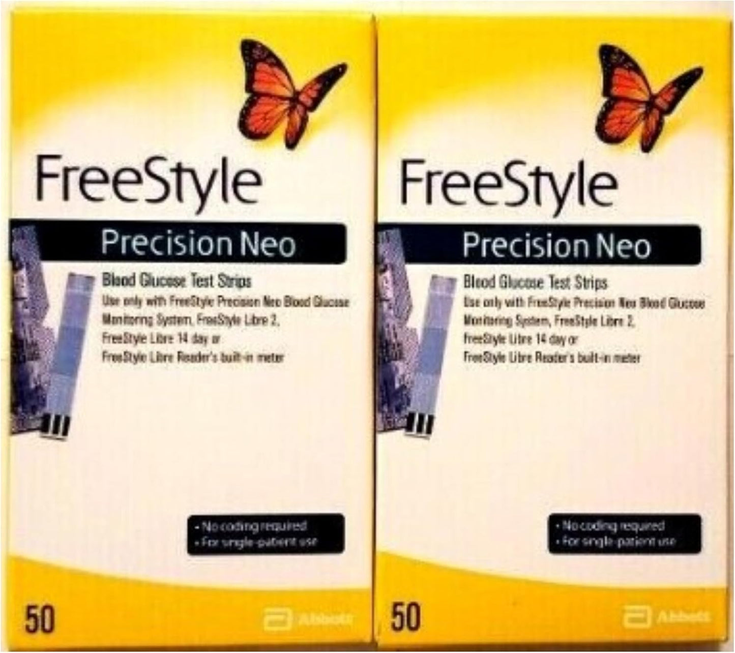 Precision-Neo Blood Glucose Test Strips for Accurate Testing