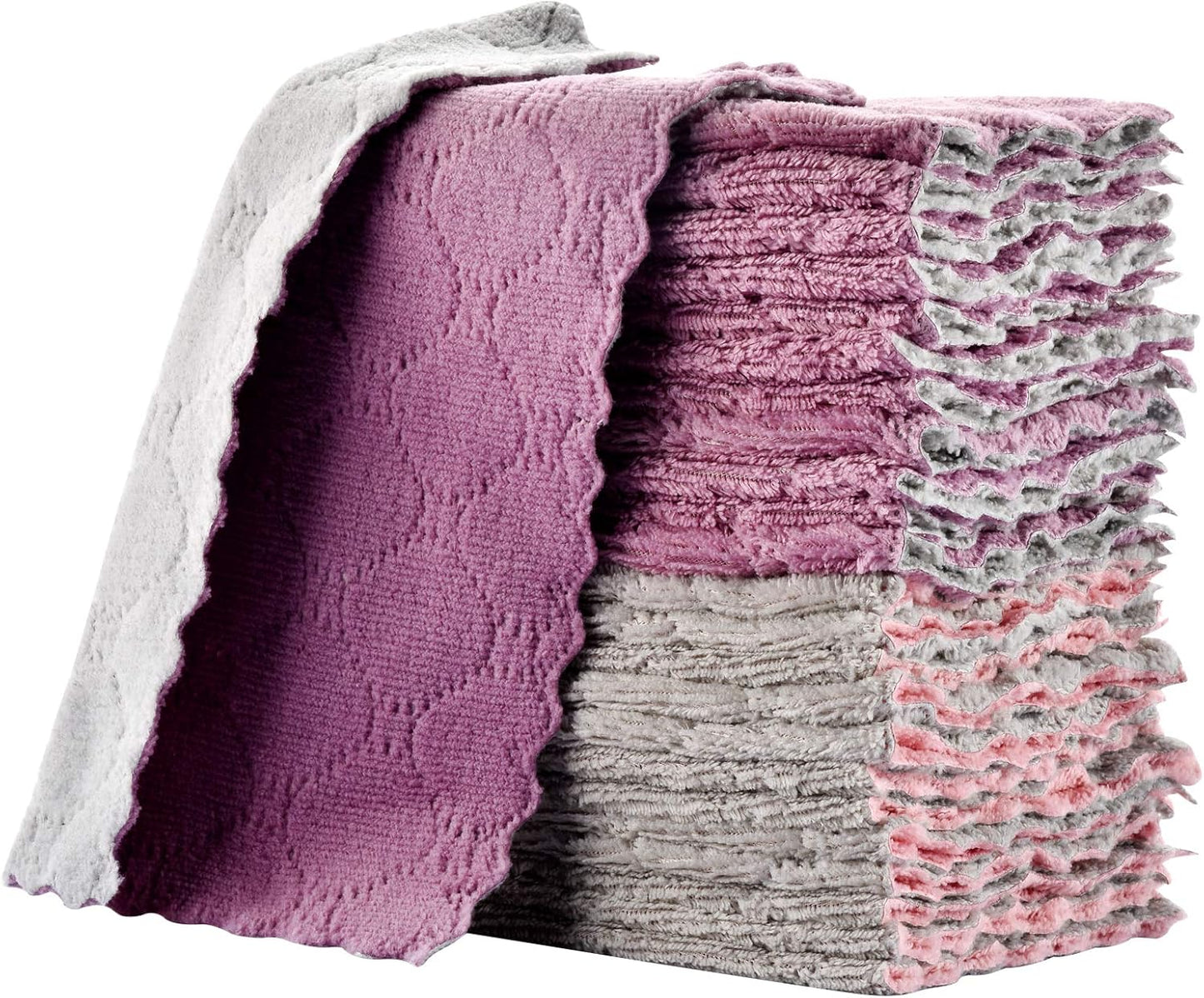 Super Absorbent Reusable Cleaning Cloths Set by OstWony