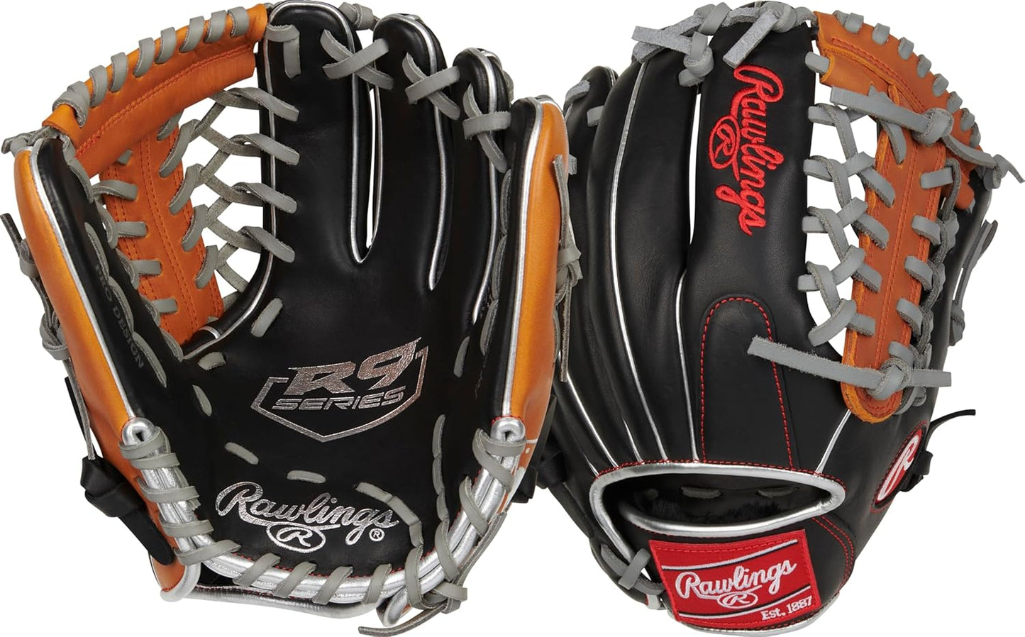 Rawlings R9 Youth Contour FIT Baseball Glove for Young Players