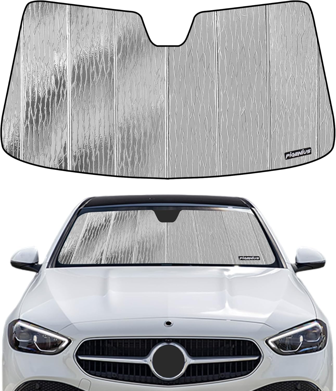 Windshield Sun Shade for Mercedes-Benz C-Class Sedan 2022-2025