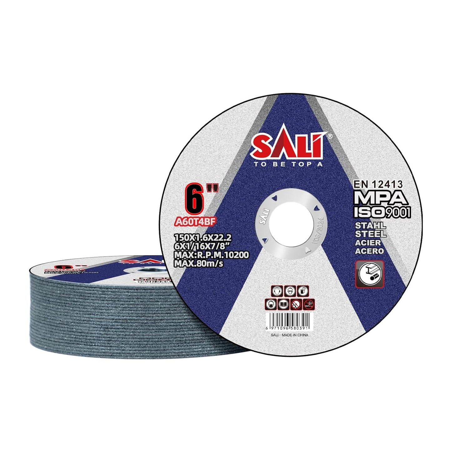 SALI 6 Inch Cut Off Wheel - Aggressive Metal Cutting Discs