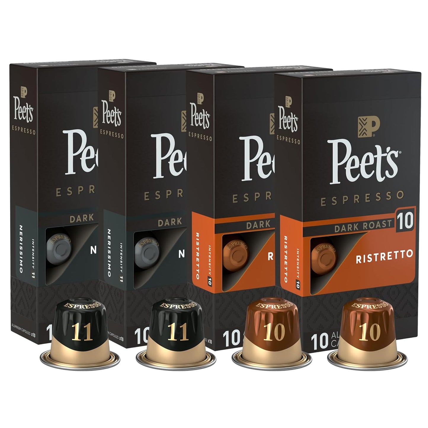 Peet's Coffee Dark Roast Espresso Capsules Variety Pack Review