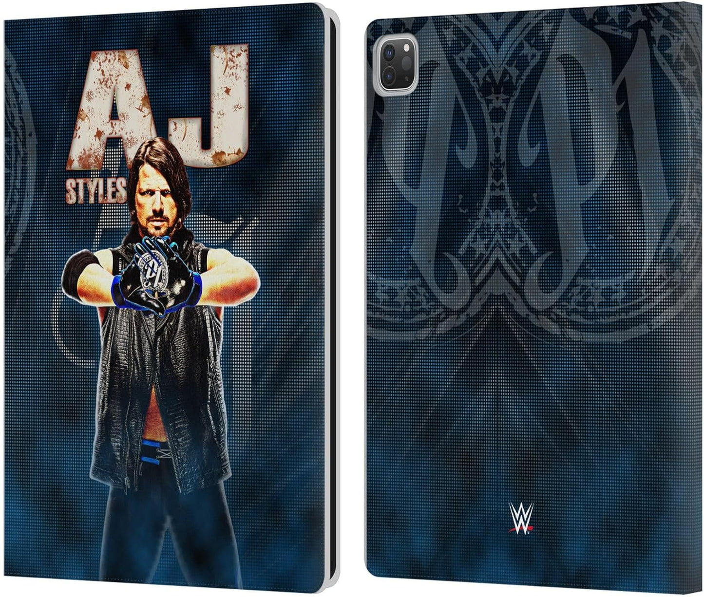 WWE AJ Styles Leather Wallet Case for Apple iPad Pro 13 M4 2024