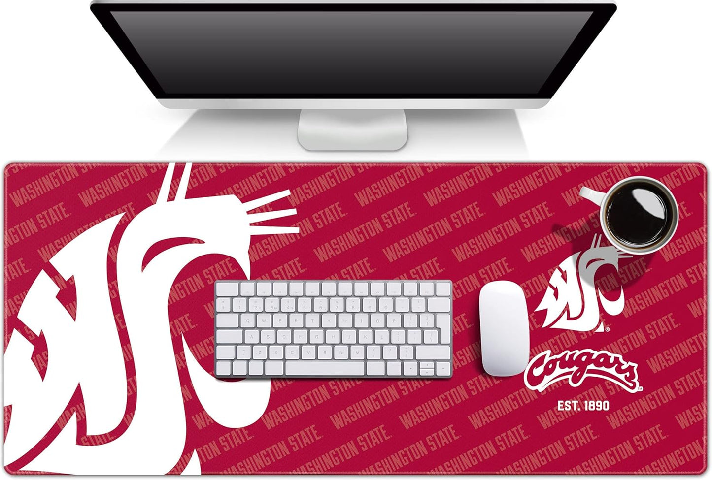 YouTheFan NCAA Washington State Cougars Desk Pad for Fans