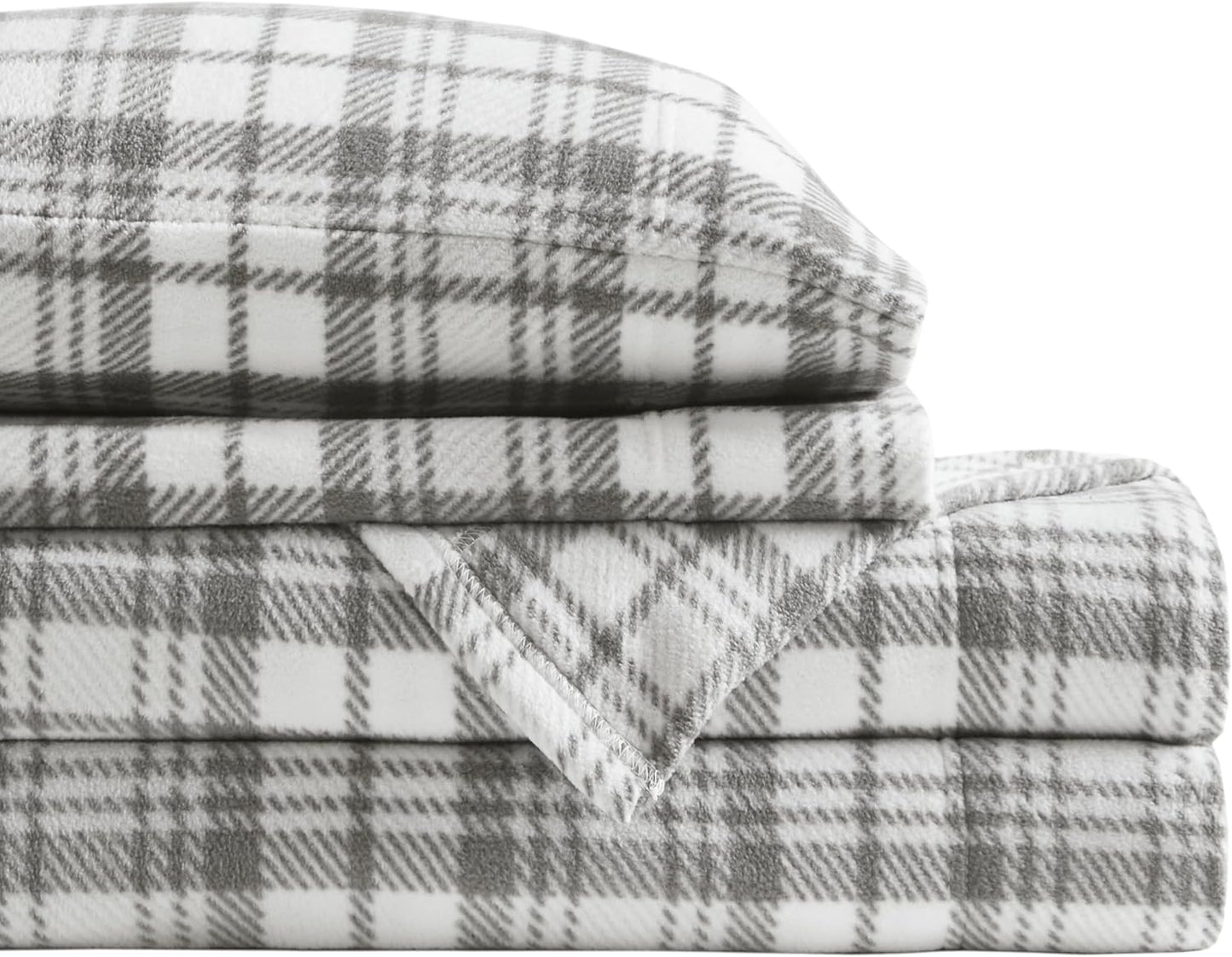True North Micro Fleece Bed Sheet Set for Cozy Cold Nights