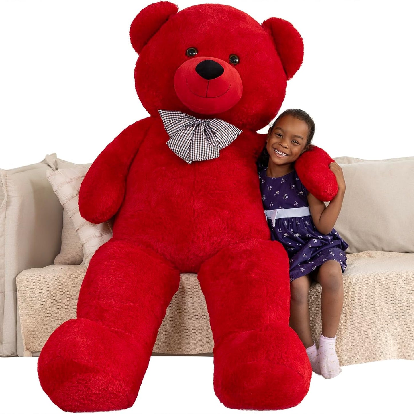 MaoGoLan Big Teddy Bear 6 Feet Plush Gift for All Occasions
