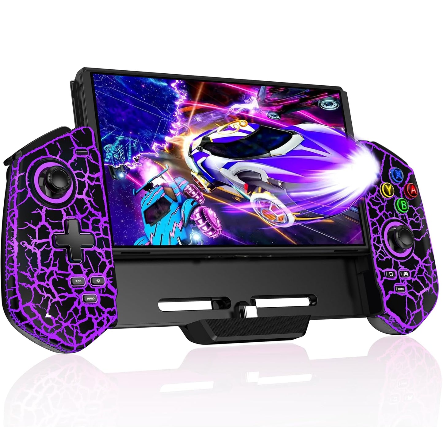AXYBCOOL Switch Controllers for Nintendo Switch with Turbo Feature
