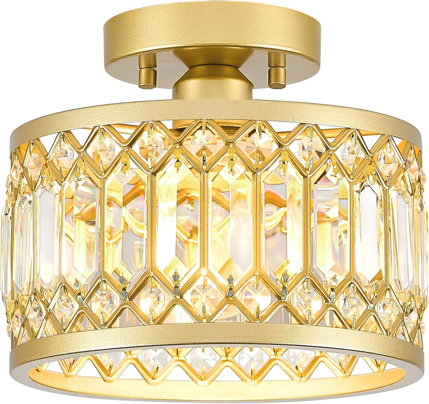 Crystal Ceiling Light Fixture for Modern Home Decor Needs