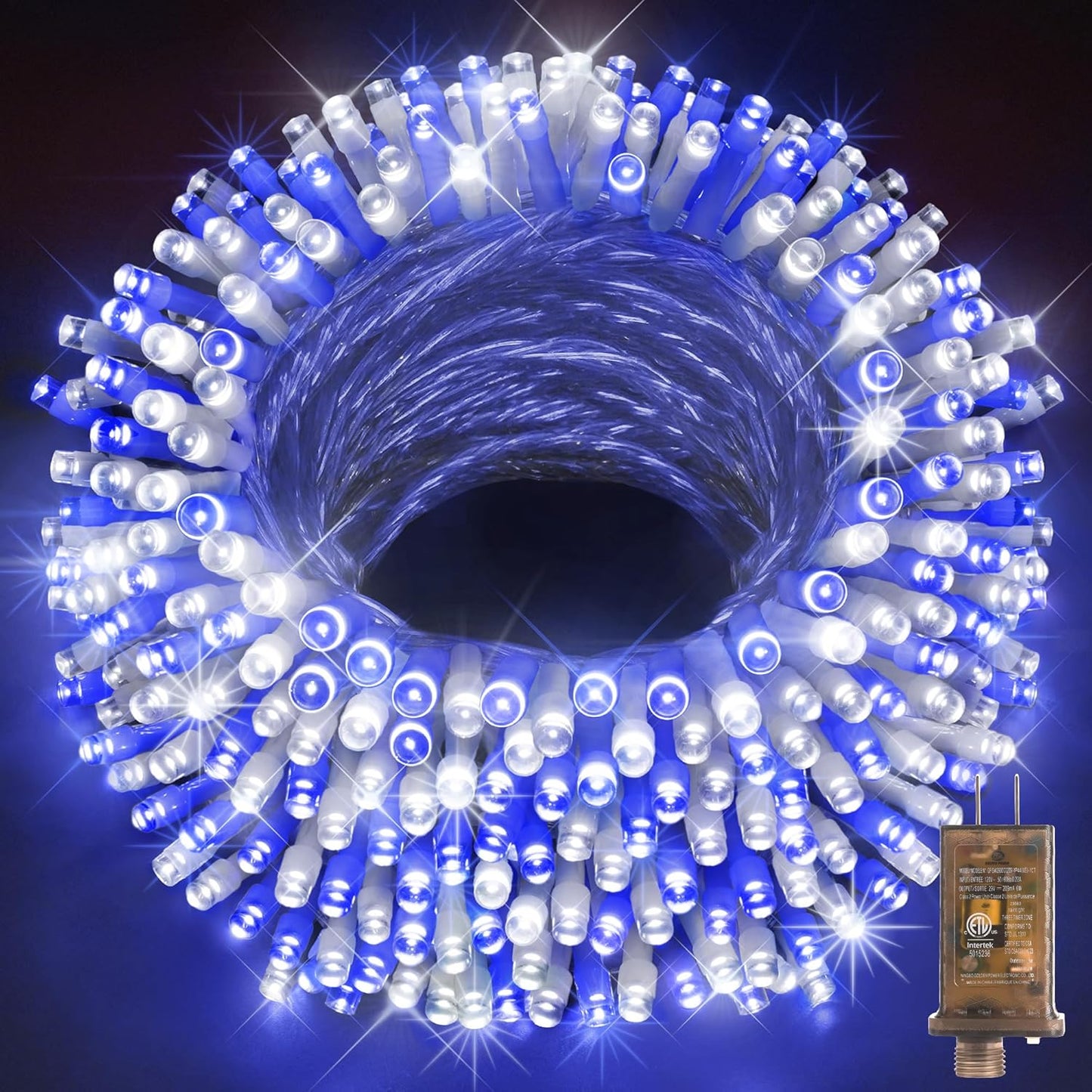 600ft 1500 LED Christmas String Lights for Outdoor Decor
