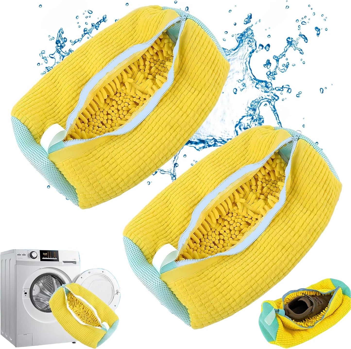 Effortless Shoe Washing with Hynhsun Bag!