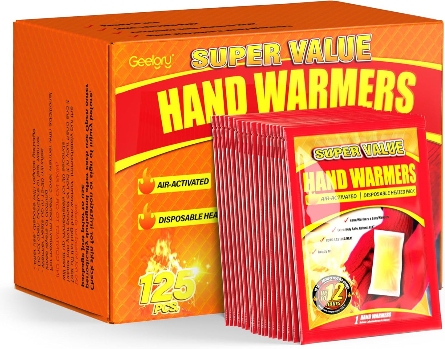 Hand Warmers Disposable for Camping, Fishing, and Winter Use