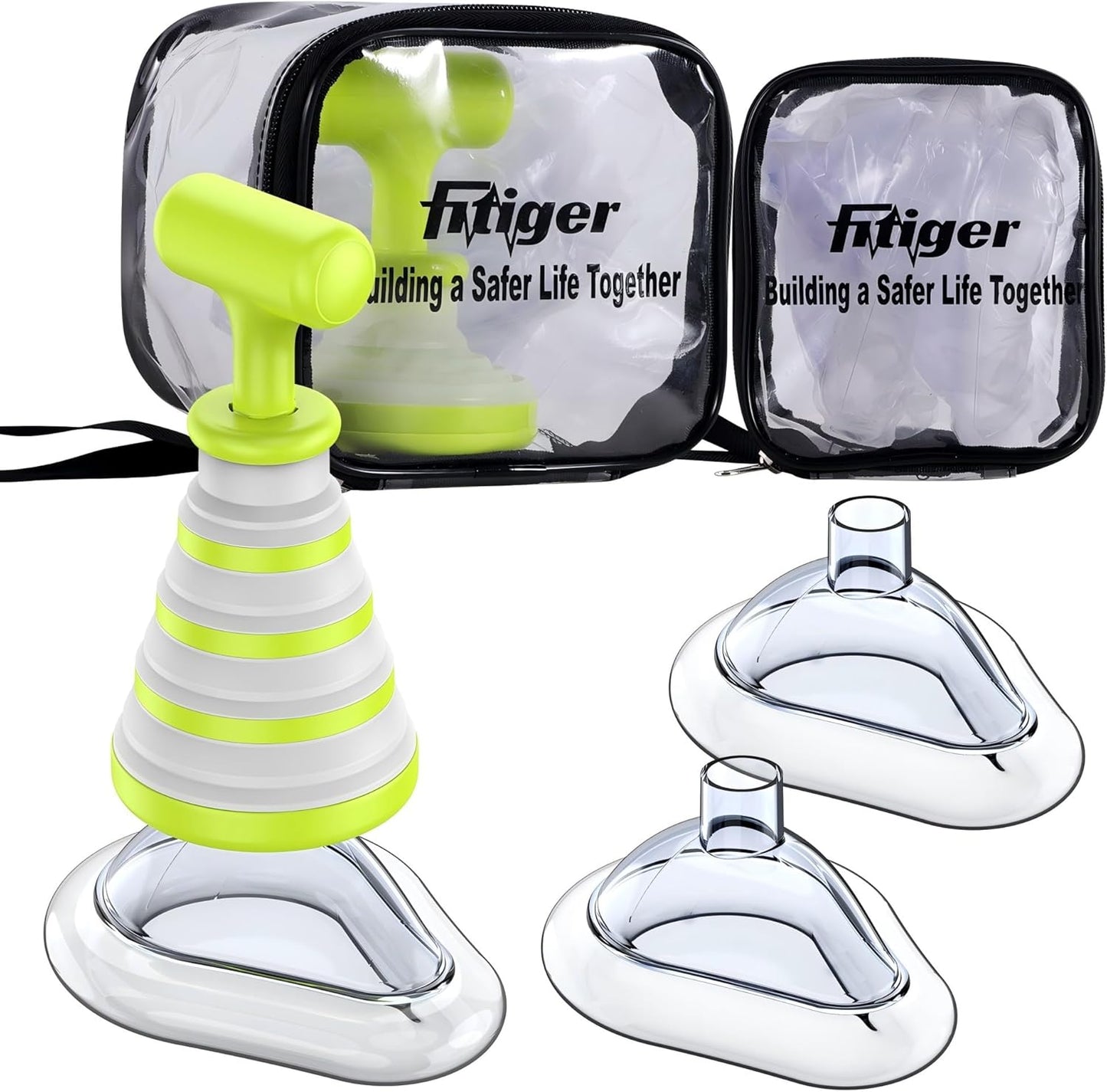 Fitiger FoldPumpVac Airway Clearance Device Home Kit for All Ages