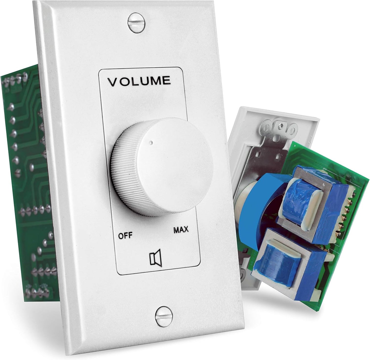 Pyle Home Wall Mount Volume Control Knob for Hi-Fi Audio