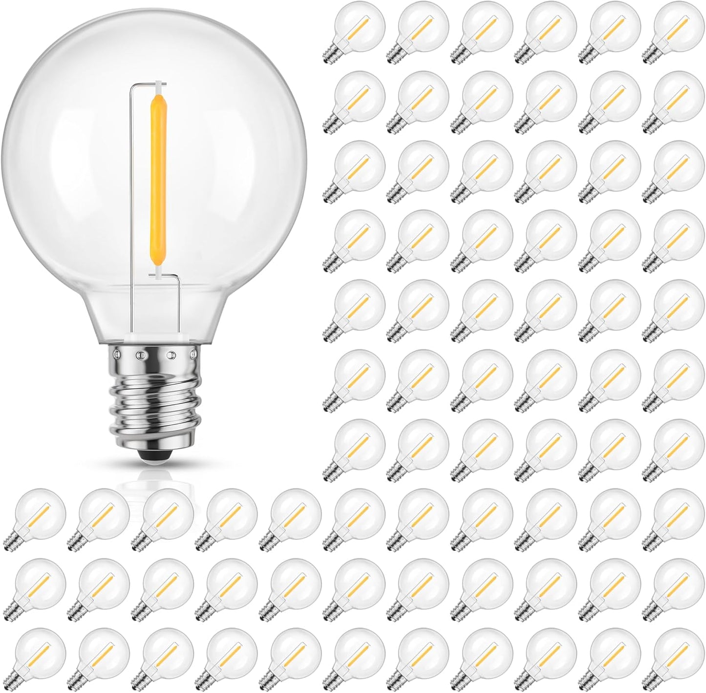 Mlambert G40 LED Replacement Light Bulbs for String Lights
