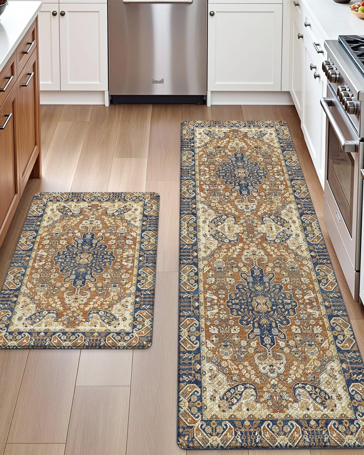 DEXI Kitchen Mats for Floor Cushioned Anti Fatigue Comfort Set