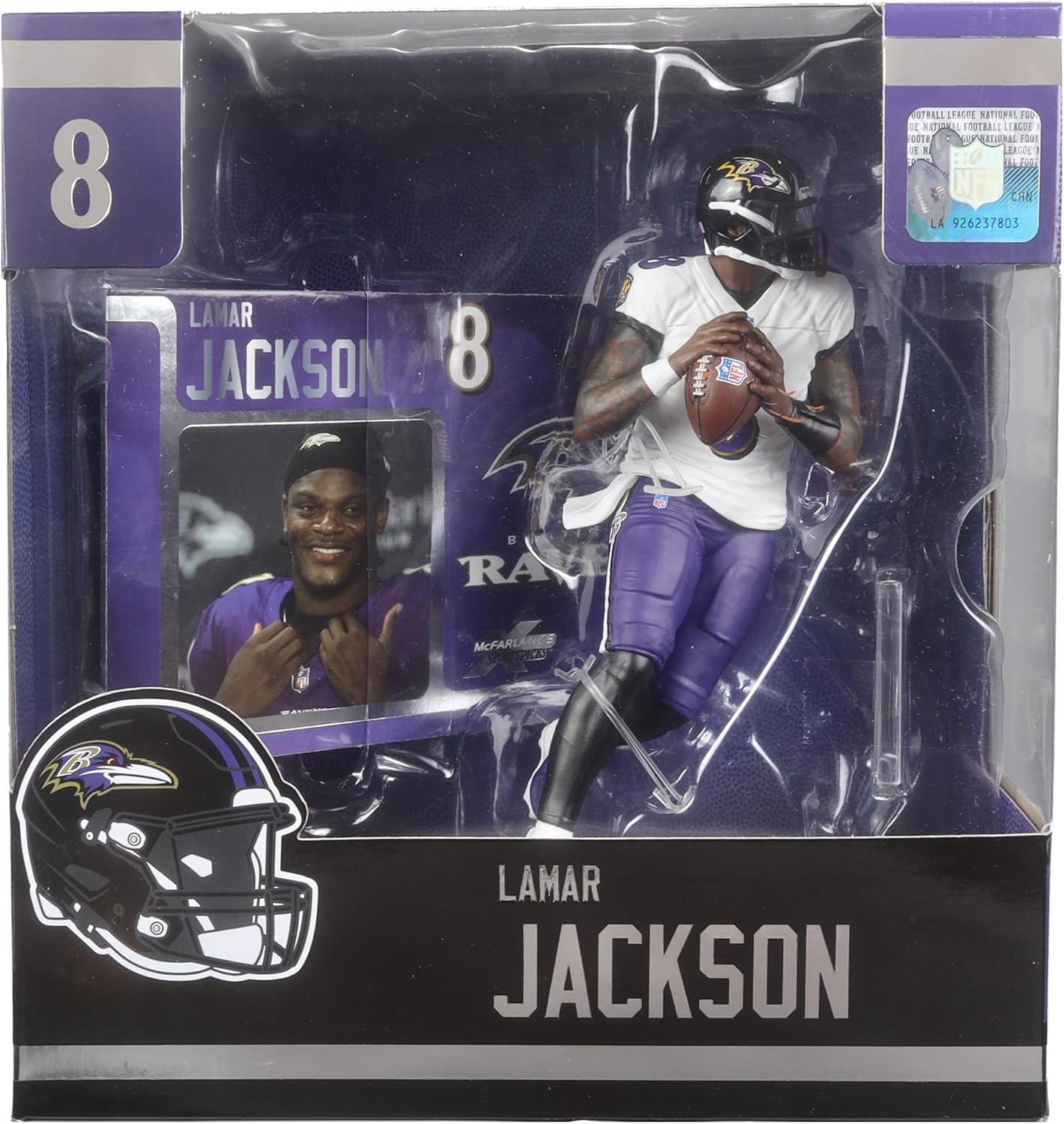 Lamar Jackson Baltimore Ravens NFL Figure