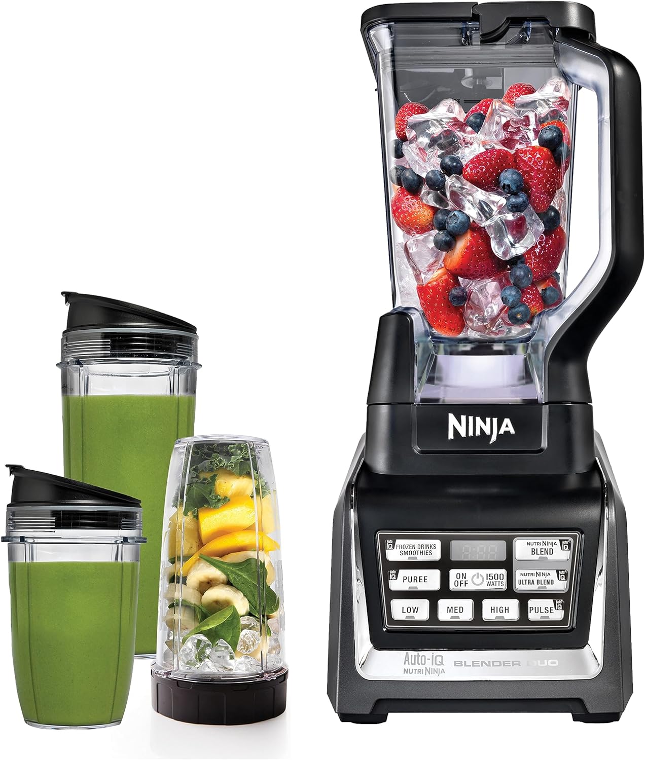 Ninja BL642 1200W Blender with To-Go Cups - Blend & Go!