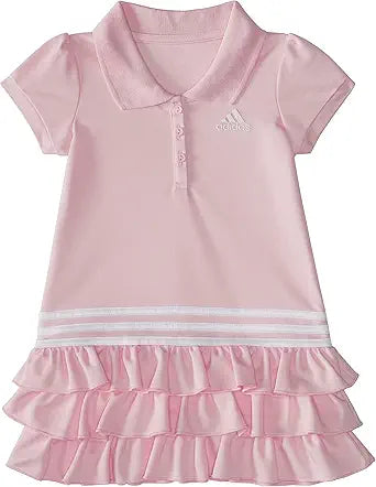adidas Girls' Toddler Short Sleeve Active Polo Ruffle Dress Review