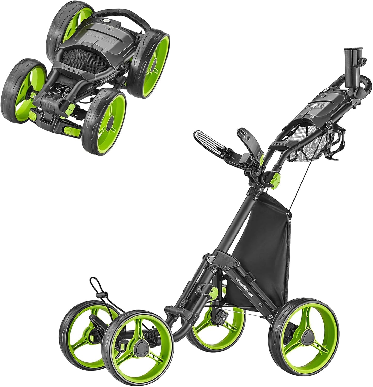 Caddytek Explorer V8 Golf Push Cart - Lightweight & Durable
