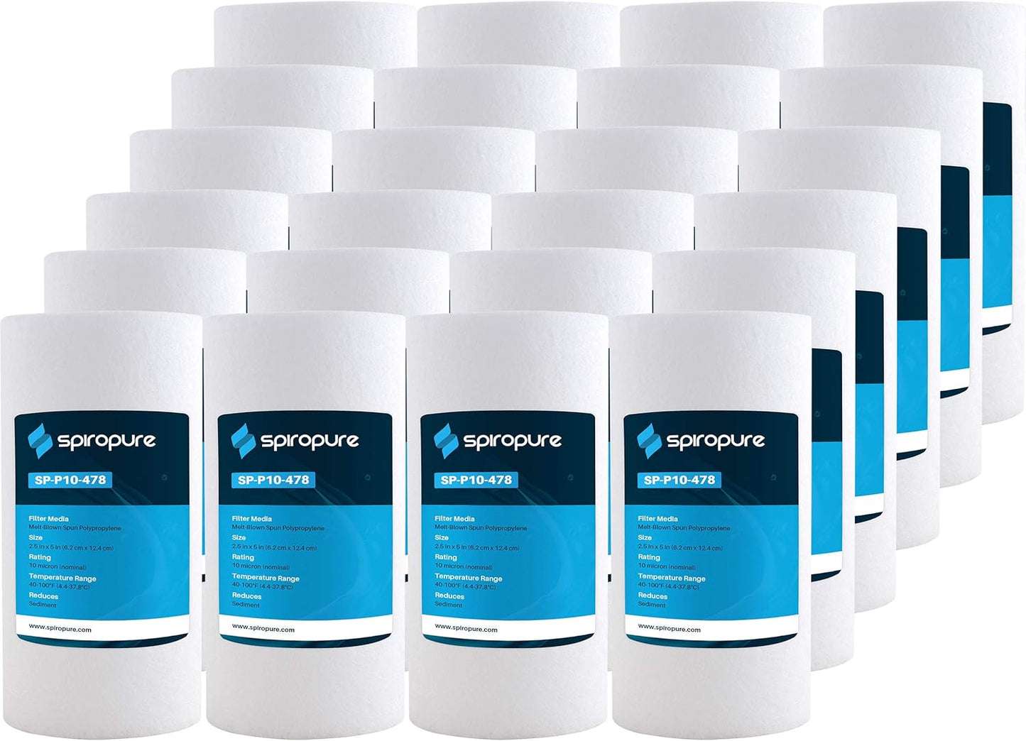 SpiroPure 10 Micron Spun Polypropylene Sediment Water Filter