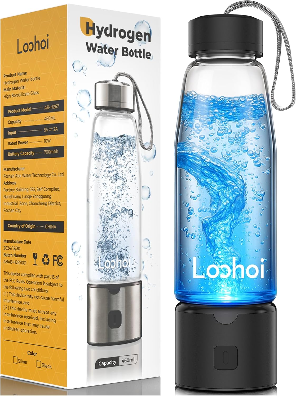 Hydrogen Water Bottle - 2025 Upgraded Portable Hydro Machine