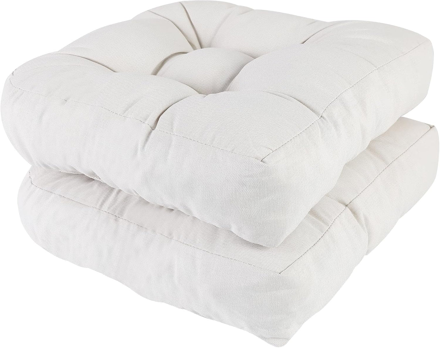 RACE LEAF 17in x 17in Patio Chair Cushions for Comfort