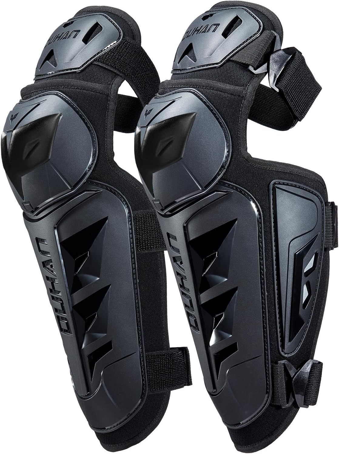 DUHAN Motorcycle Shin Guards 4Pcs Elbow and Knee Pads Gear