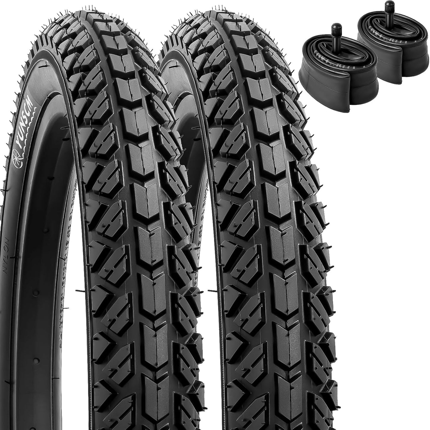 YUNSCM 16x1.95 Kid Bike Tires for All-Terrain Riding Needs