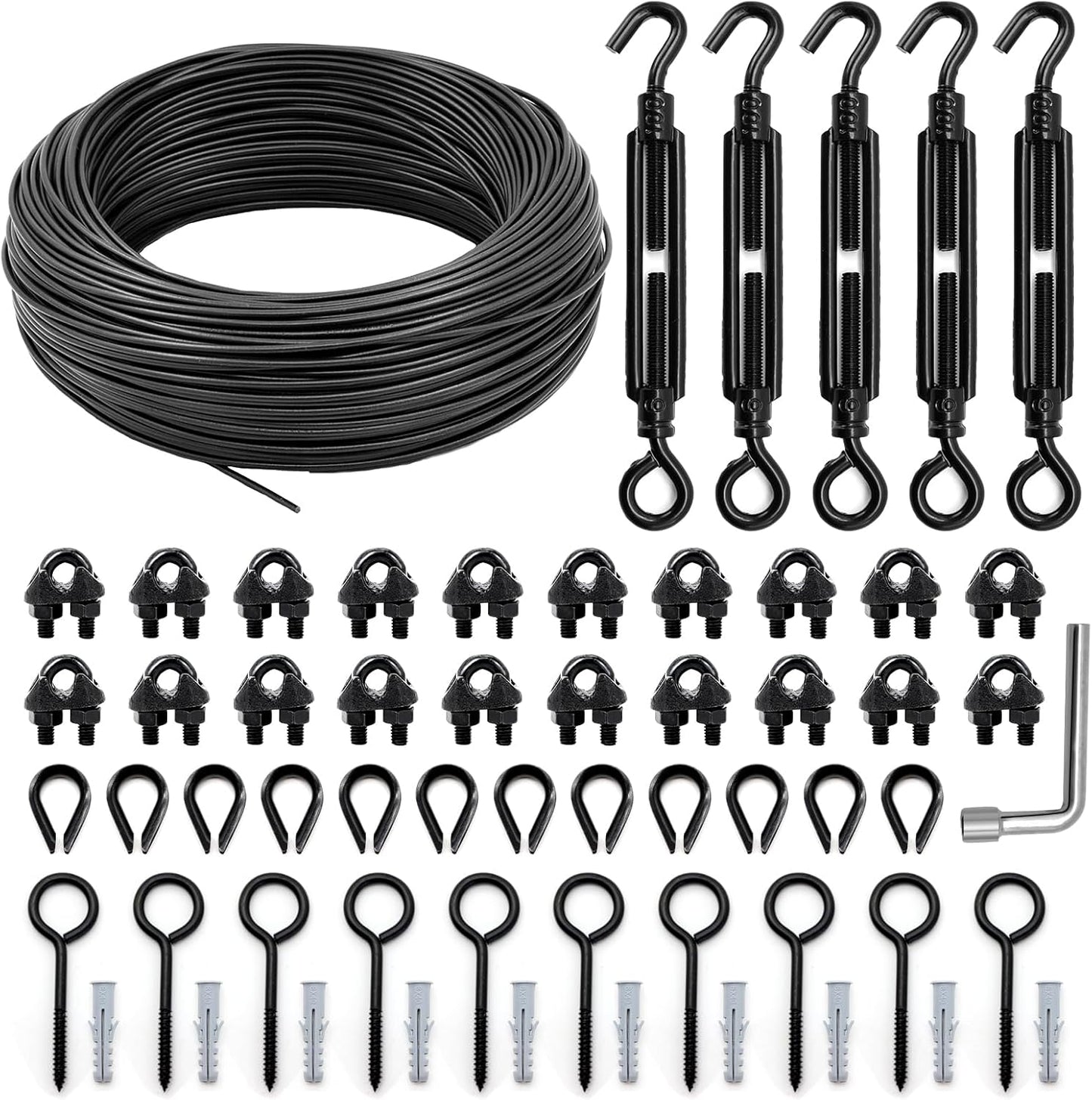 String Light Hanging Kit Outdoor for Perfect Patio Lighting