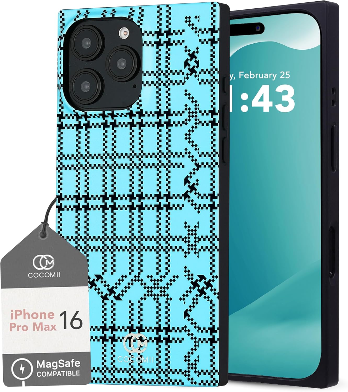 Rectangle Case for iPhone 16 Pro Max - Stylish and Protective