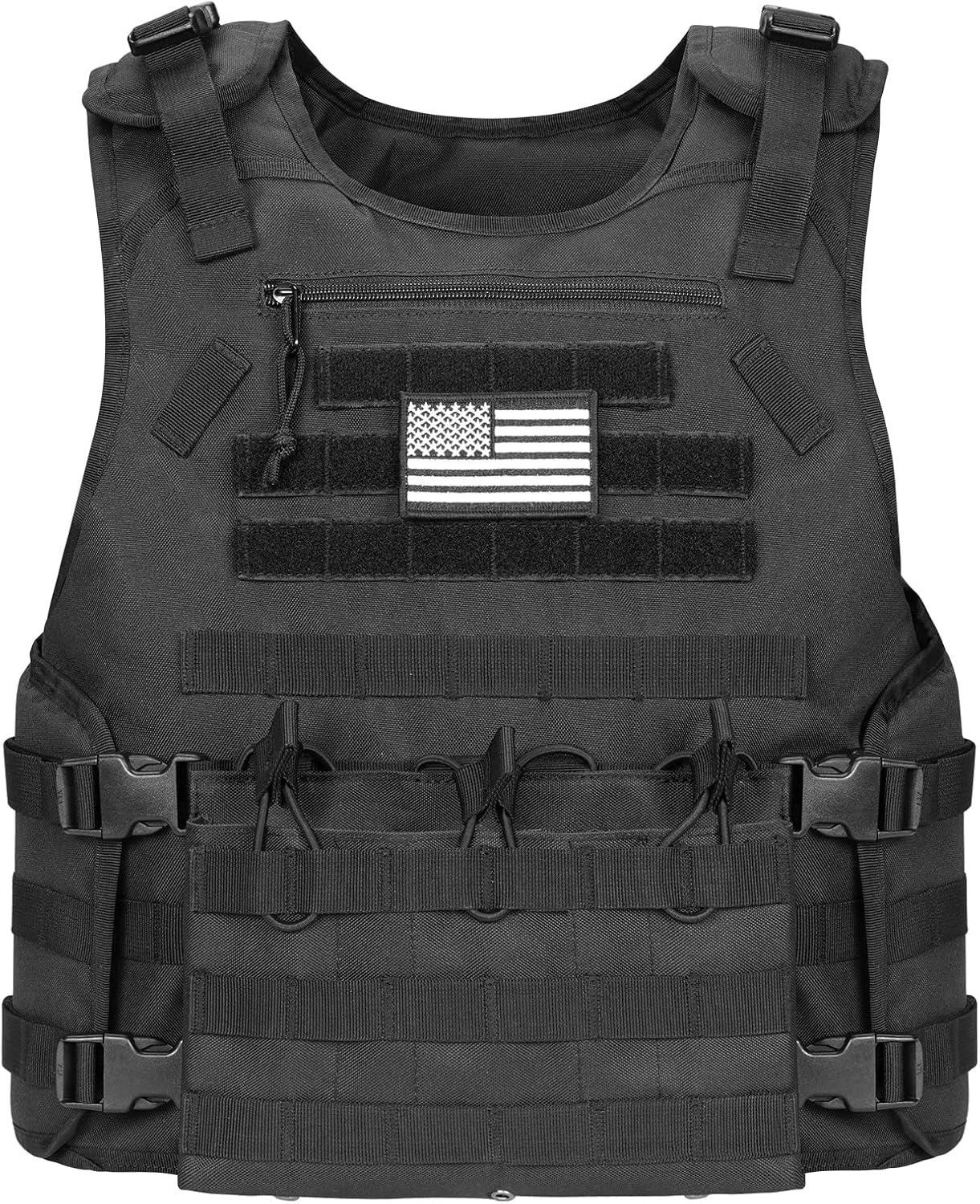 CVLIFE Tactical Vest with Molle System for Outdoor Activities