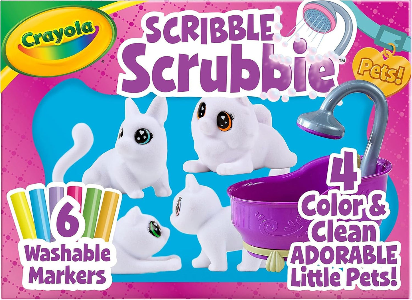 Crayola Washable Scribble Scrubbie Pets: Reusable Fun!