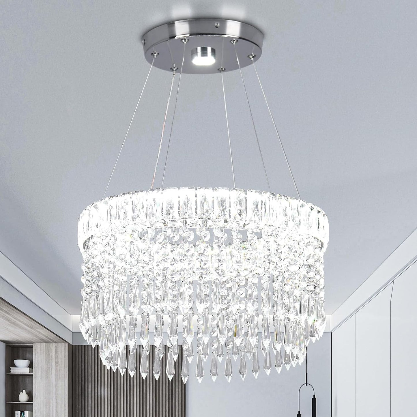 Modern Crystal Chandelier Light Fixtures for Luxury Spaces