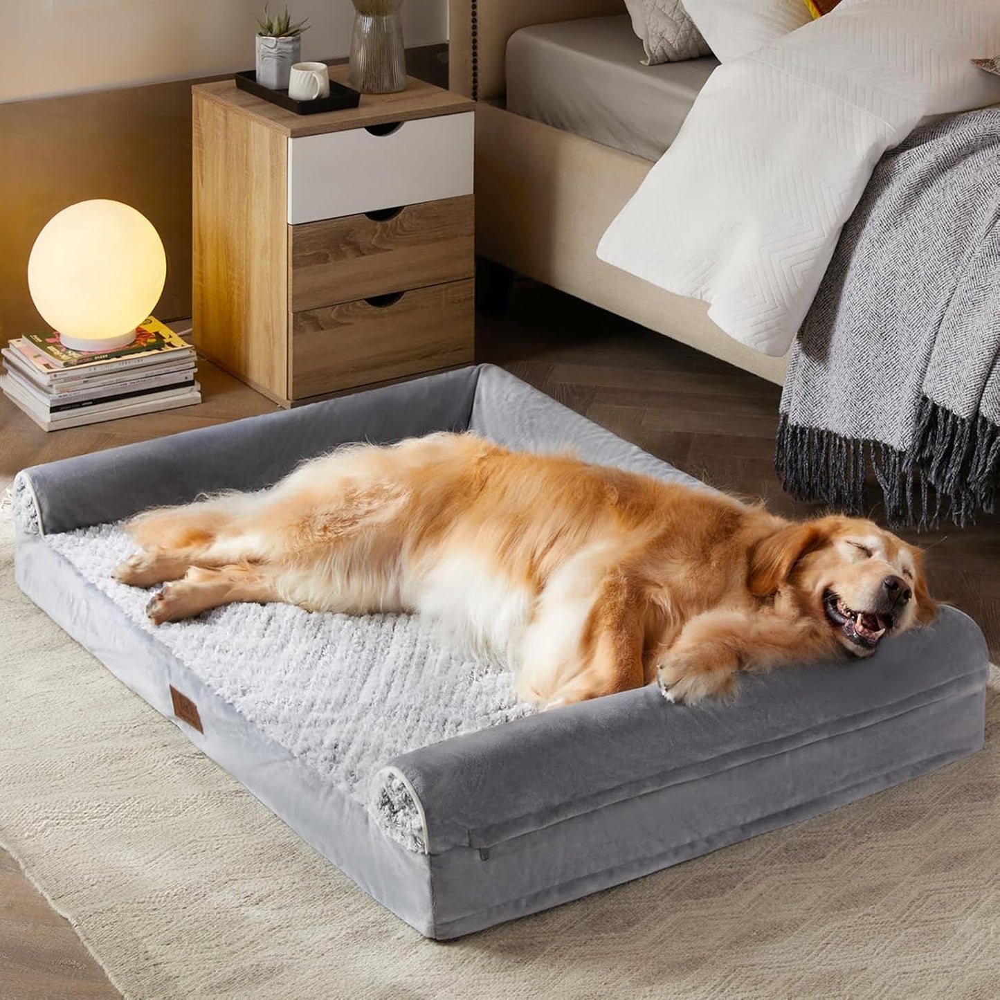 Orthopedic Dog Bed for Large Dogs - Comfort & Joint Relief