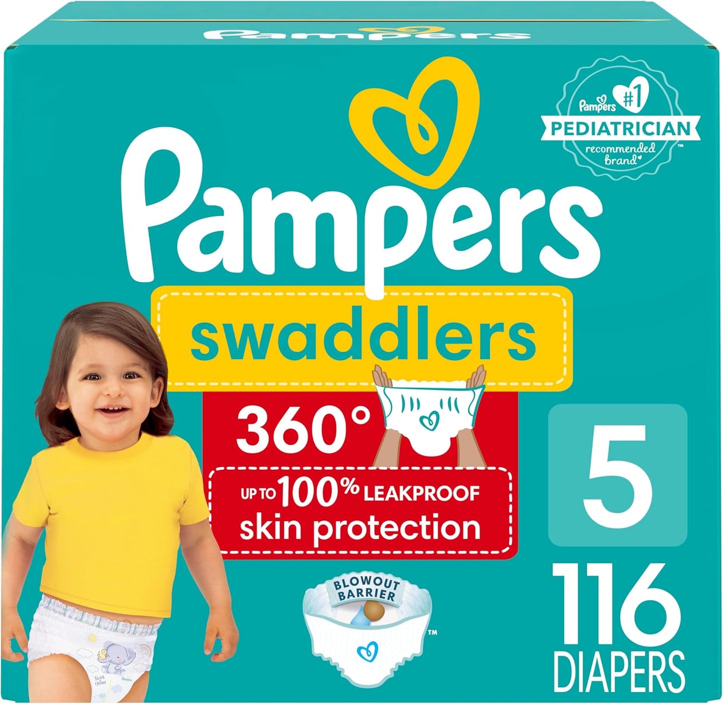 Ultimate Protection: Pampers Swaddlers 360 Diapers