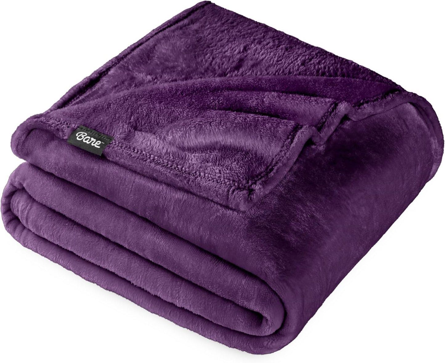 Bare Home King Size Fleece Blanket - Ultra-Soft Microplush Warmth
