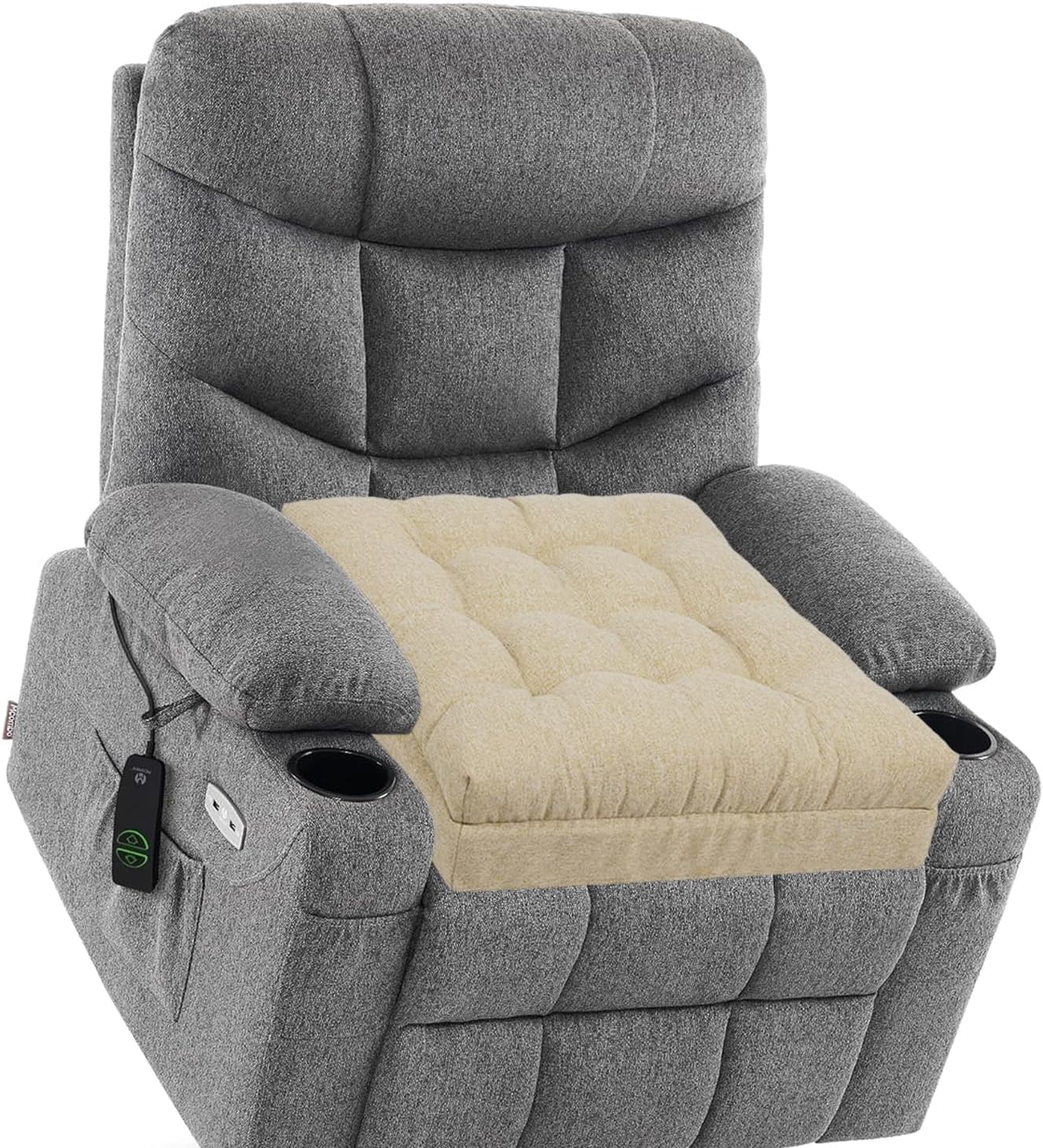 Extra Large Memory Foam Recliner Cushion for Comfort and Support