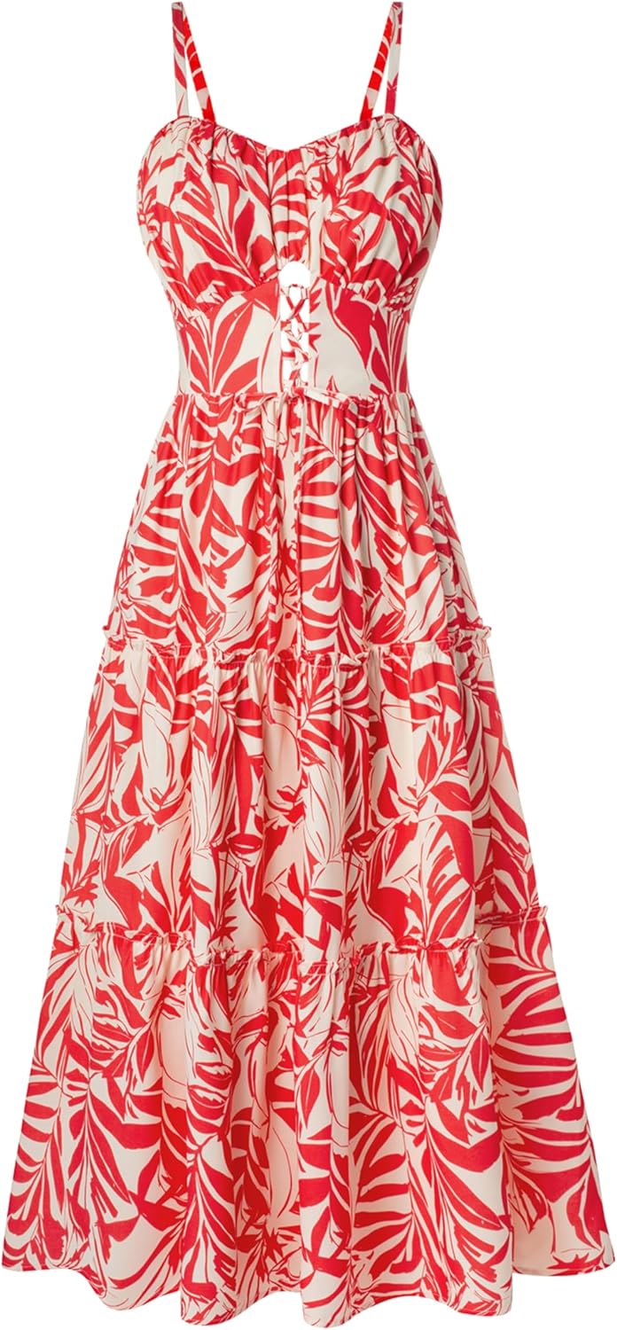 GRACE KARIN Women's Summer Floral Dress with Pockets for 2025