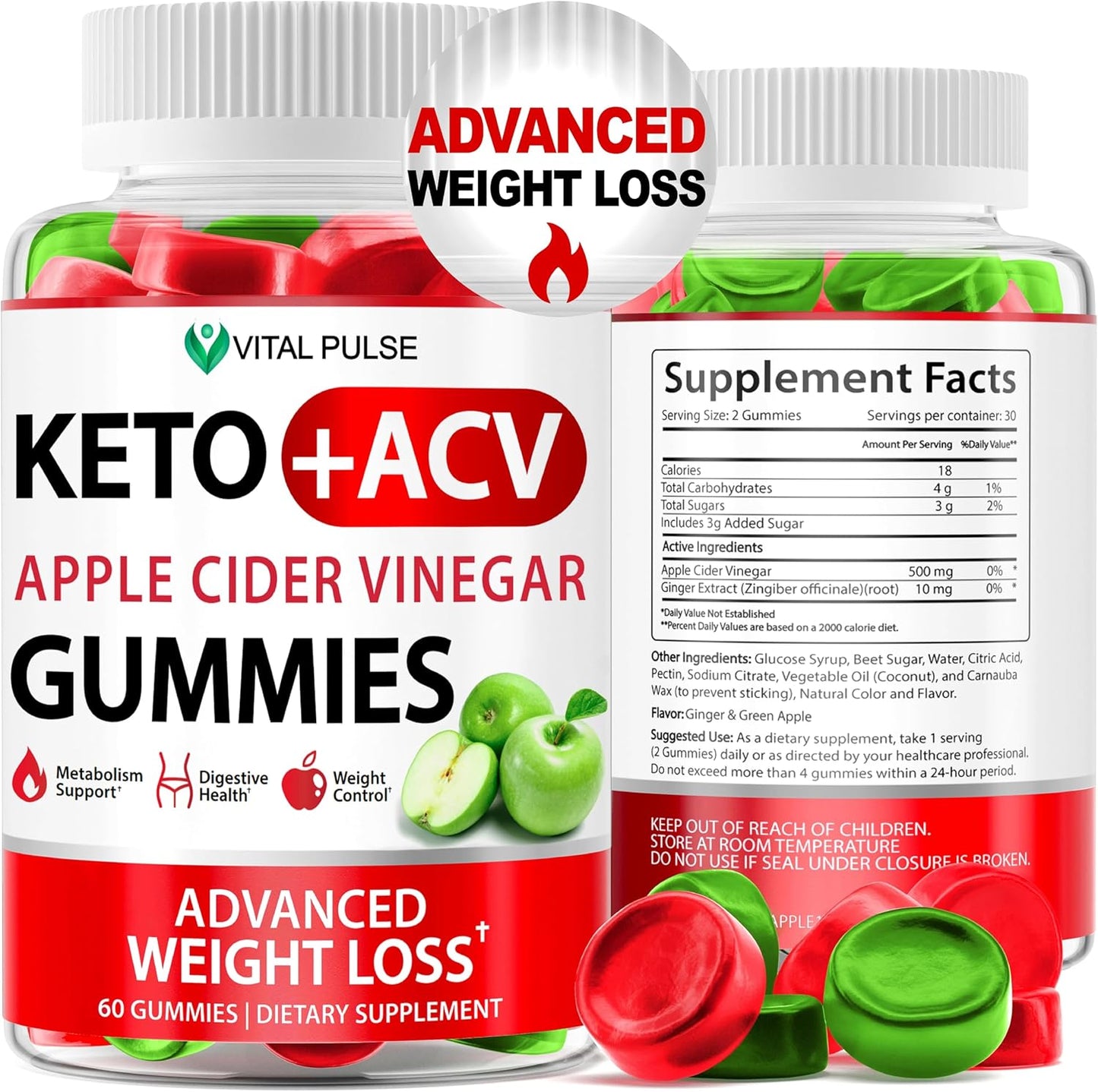 Vital Pulse Keto ACV Gummies - Advanced Weight Loss