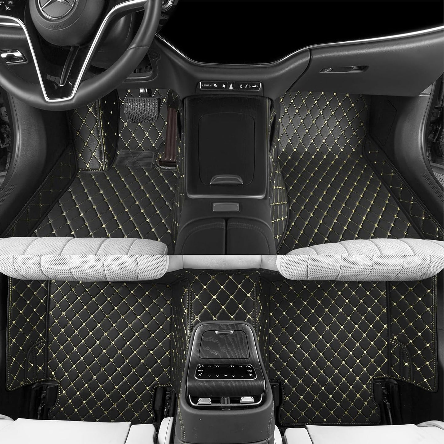 Customizable All-Weather Car Floor Mats for 99% Models