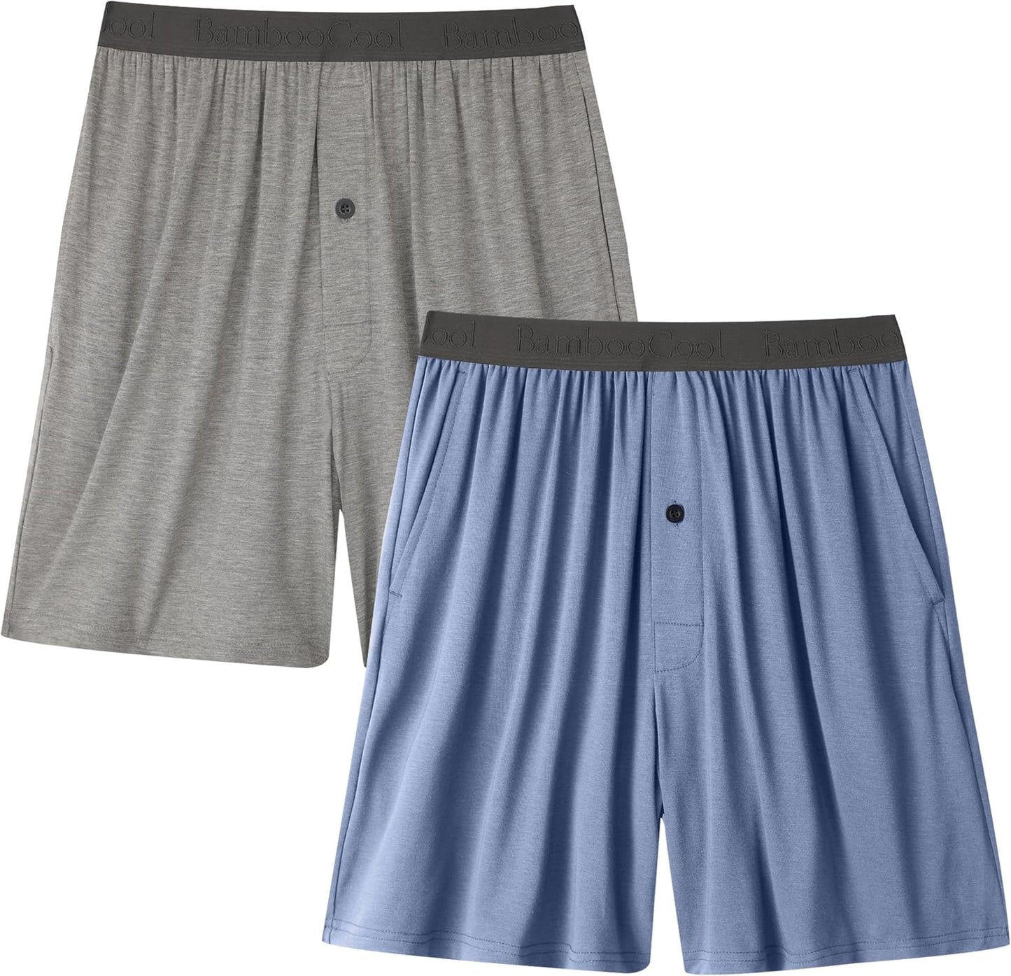 Bamboo Cool Men's Pajama Bottoms Soft Comfortable Sleep Shorts
