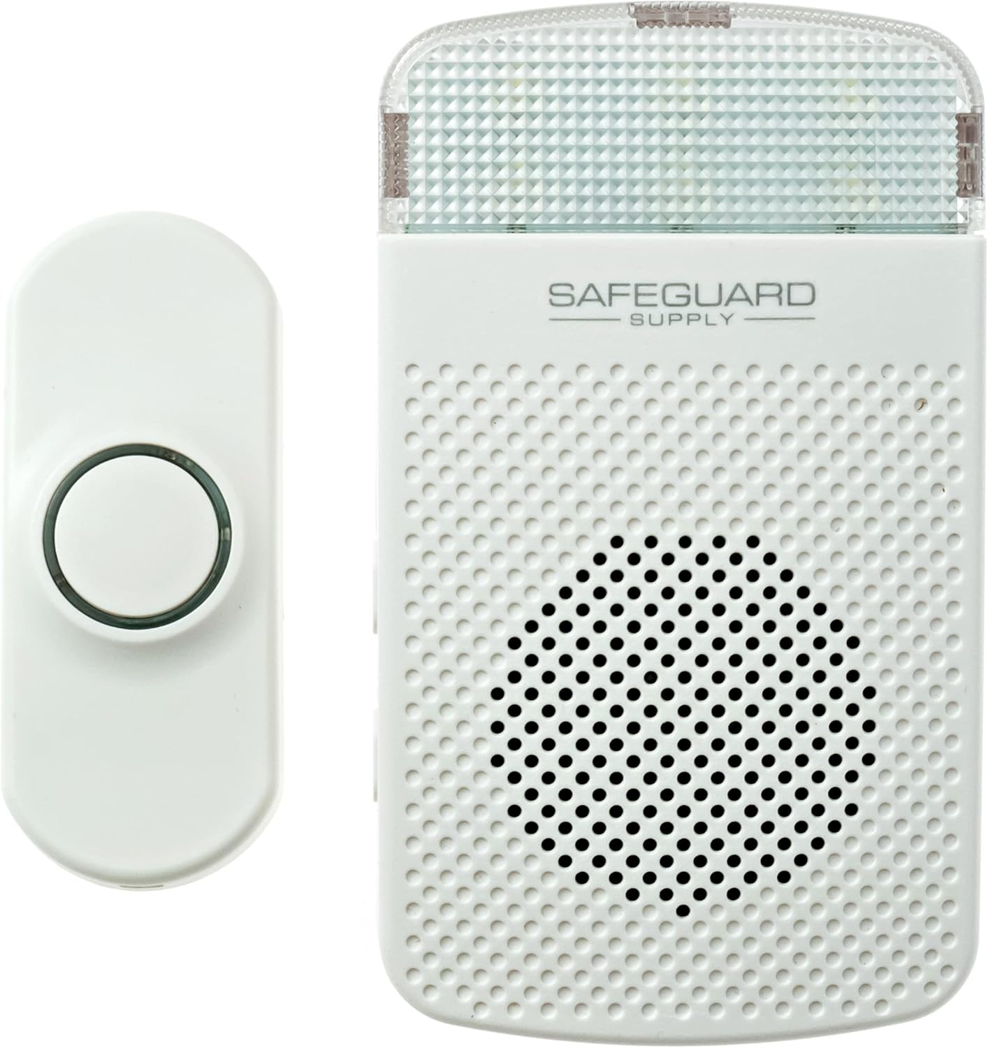 Plug In Doorbell - Long Range Wireless Doorbell with Strobe Light