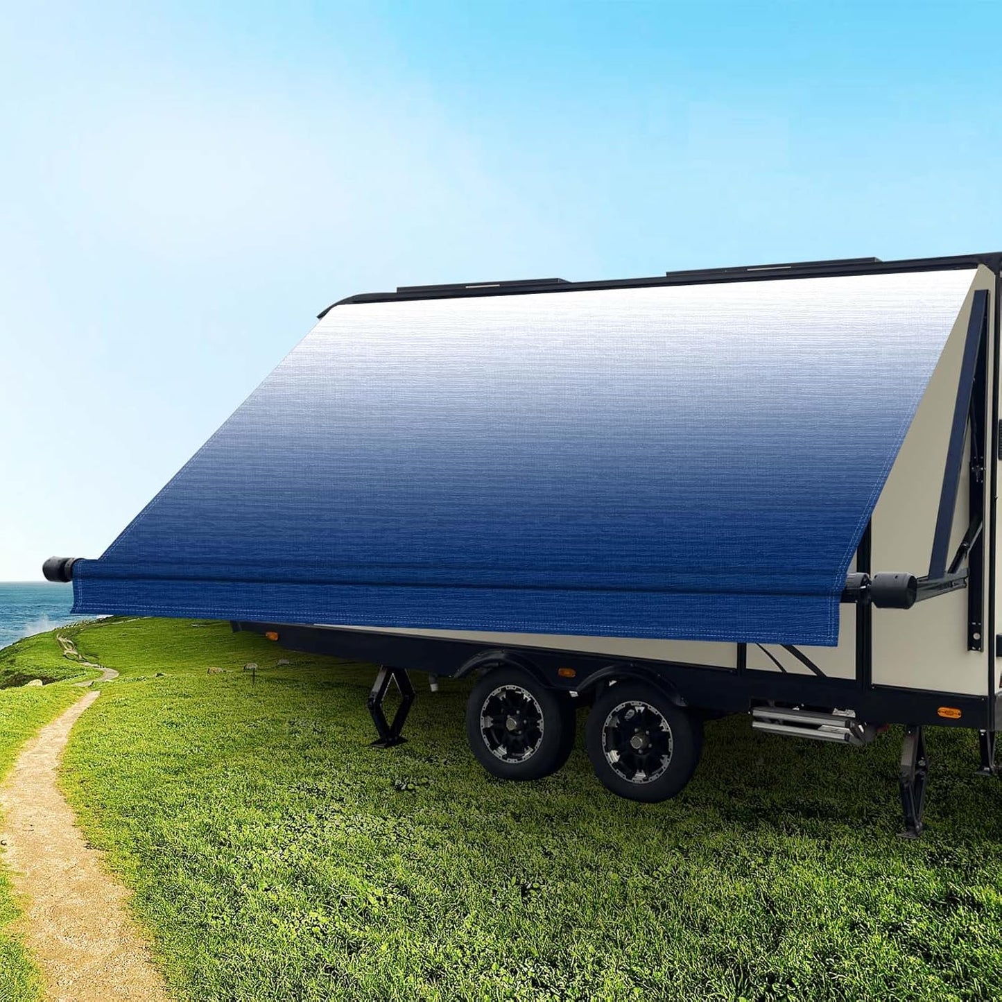 RV Awning Fabric Replacement for All Brands, Heavy Duty Vinyl