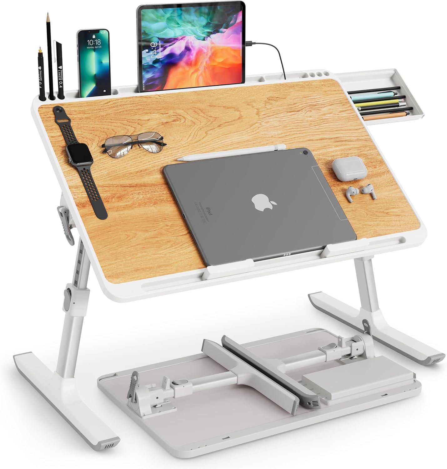 Height & Angle Adjustable Laptop Stand by Monomi