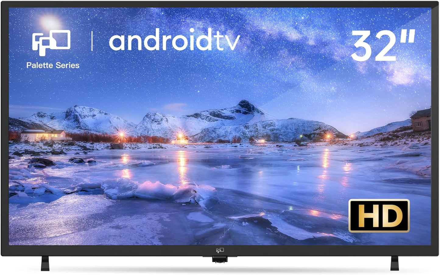 32 HD Smart TV: Google Play, LED, WiFi, Bluetooth
